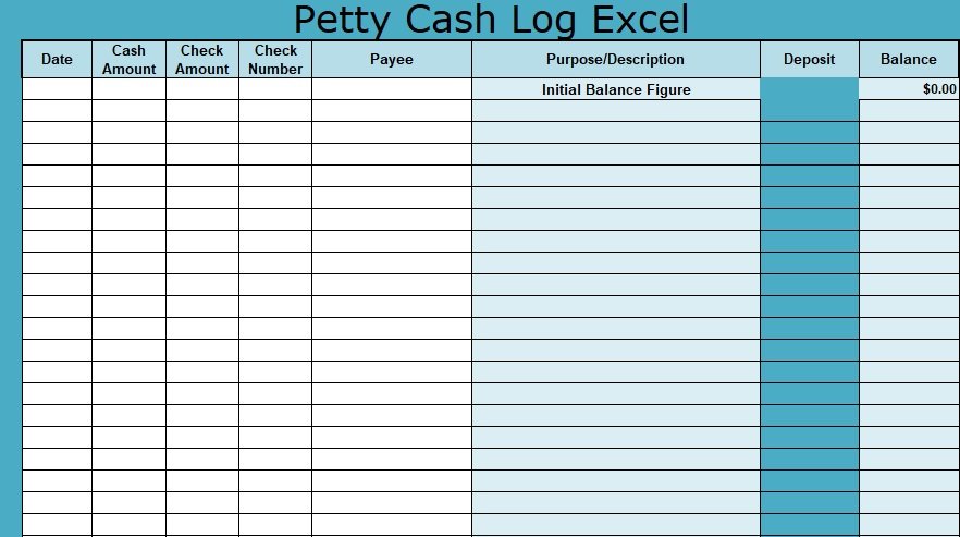 Petty-cash-log-excel-template