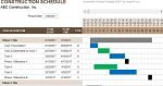 Project Construction Schedule Template Excel